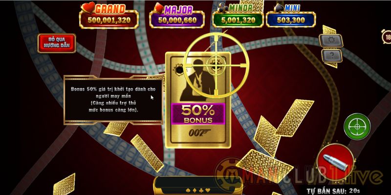Cách chơi Casino Royale Slots game tại nhà game ManClub rất đơn giản, dễ dàng